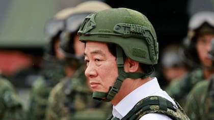 El presidente William Lai sostiene que China planea "anexionar" Taiwán.