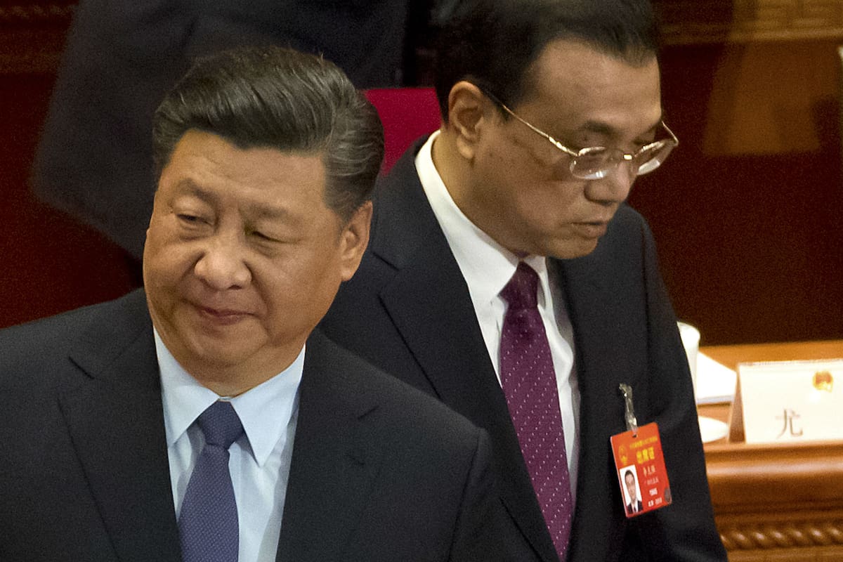 El presidente Xi esta semana durante la sesión del Congreso