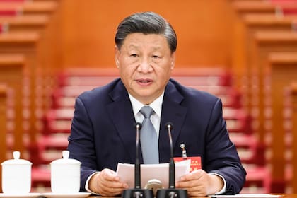 El presidente Xi Jinping, durante una reunión preparatoria del Congreso del PCCh
