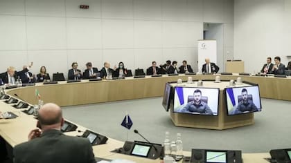 El presidente Zelensky ha participado por video en una serie de reuniones internacionales y parlamentos extranjeros