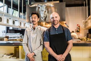 Atsushi Tanaka cocinó en Buenos Aires junto a Germán Martitegui
