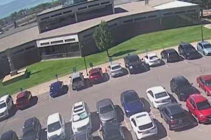 El presunto asesino salta desde una azotea para escapar