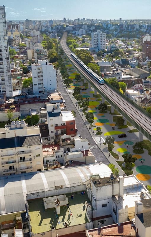 El presupuesto 2024 destina 36.237 millones de pesos para el inicio de obras del viaducto elevado del tren Sarmiento
