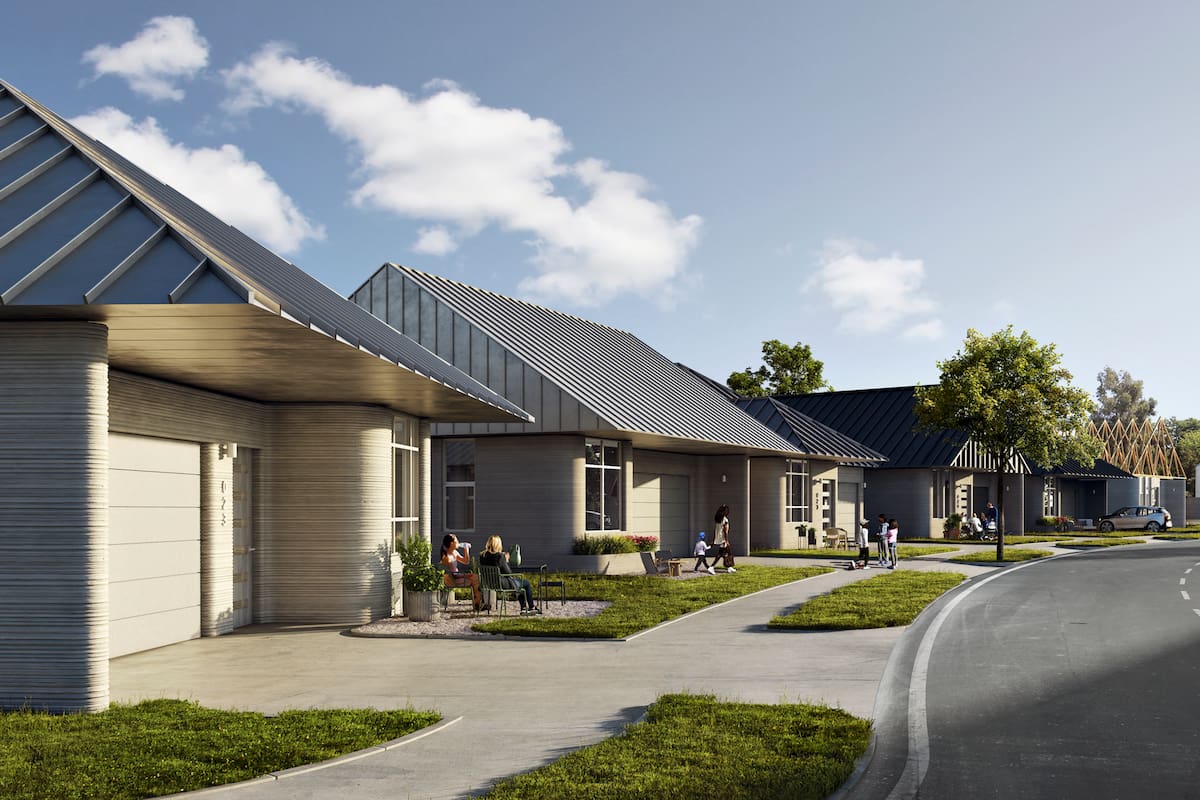 El primer barrio del mundo construido en su totalidad por casas impresas en 3D ya es una realidad