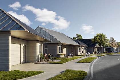 El primer barrio del mundo construido en su totalidad por casas impresas en 3D ya es una realidad