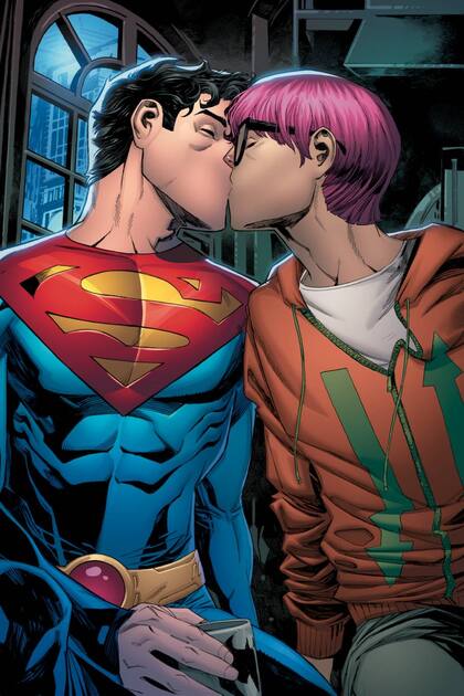 El primer beso entre Jon Kent y Jay Nakamua se producirá en el número 5 de la tira Superman: Son of Kal-El, que saldrá a la venta el 9 de noviembre en EEUU