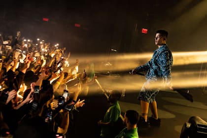 El primer concierto de Duki en Nueva York, en su gira musical por Estados Unidos