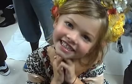 El primer desfile de Thylane Blondeau fue para Jean Paul Gaultier, una aparición que marcó el inicio de su vínculo con la moda