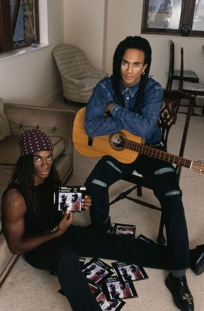 El primer disco de Milli Vanilli se convirtió en un éxito internacional