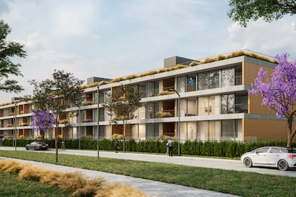 El primer edificio tendrá casas en altura de dos a cuatro ambientes y el valor del metro cuadrado partirá desde los US$1400