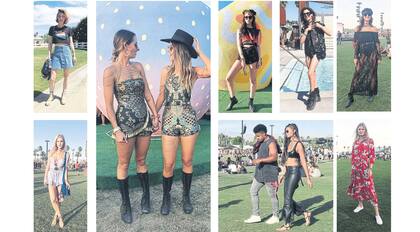 El primer fin de semana de Coachella, a puro look