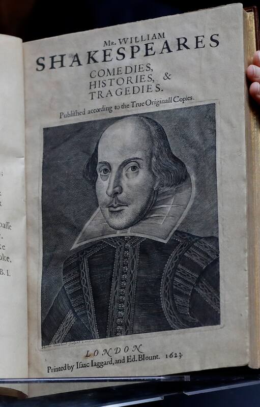 "El primer folio" de William Shakespeare