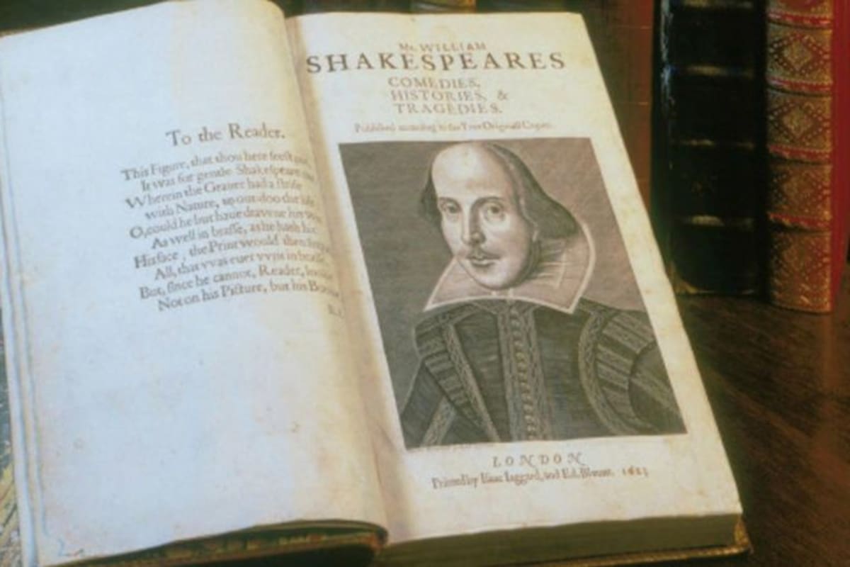El Primer Folio: el libro publicado hace 400 años que hizo famoso a William Shakespeare y salvó del olvido a obras como "Macbeth" y "Julio César"