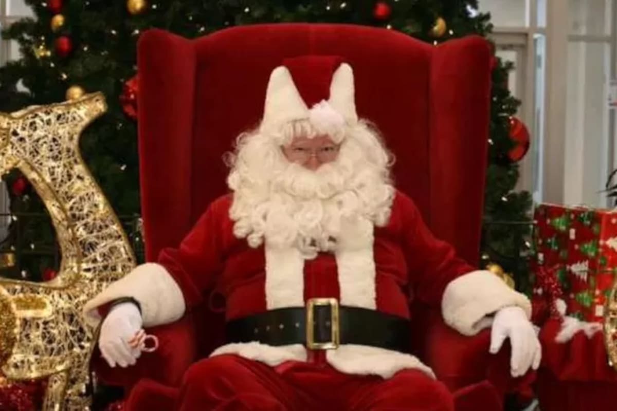 El primer lugar que Papa Noel visita es la Isla Navidad