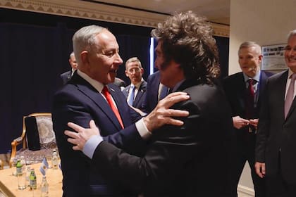 El primer ministro Benjamin Netanyahu se reunió con el presidente Javier Milei al margen de la Asamblea General de la ONU.