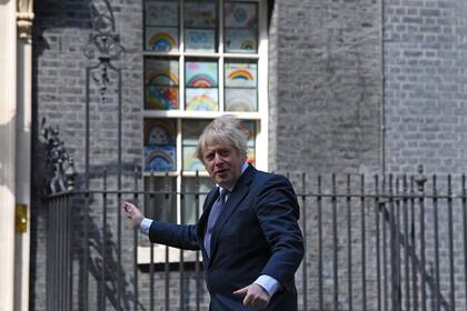 El primer ministro británico Boris Johnson