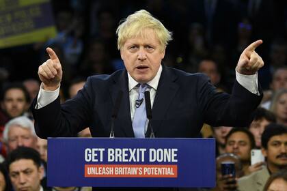 El primer ministro británico, Boris Johnson
