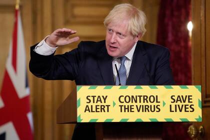 El primer ministro británico Boris Johnson