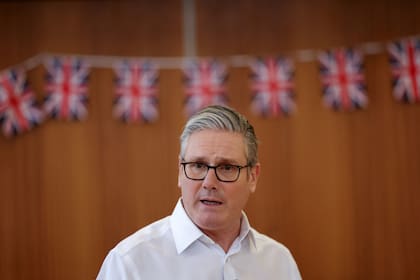 El primer ministro británico Keir Starmer