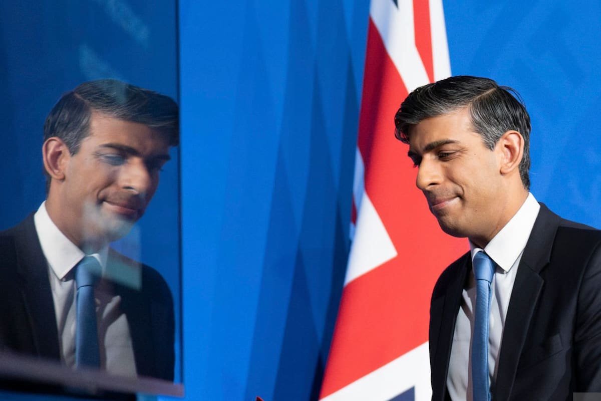 El primer ministro británico, Rishi Sunak (Archivo)