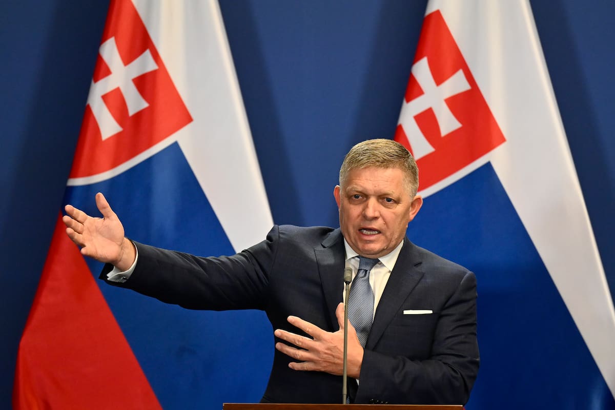 El primer ministro de Eslovaquia, Robert Fico