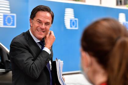 El primer ministro de Holanda Mark Rutte