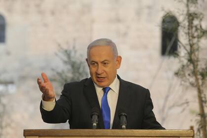 El primer ministro de Israel Benjamin Netanyahu