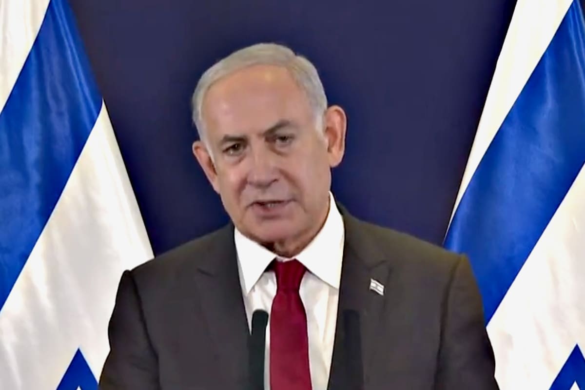 El primer ministro de Israel, Benjamín Netanyahu