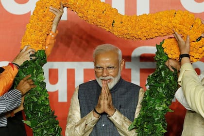 El primer ministro de la India Narendra Modi