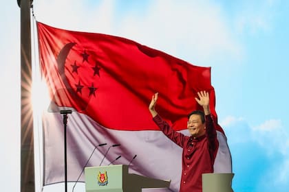 El primer ministro de Singapur, Lawrence Wong. Fuente: X