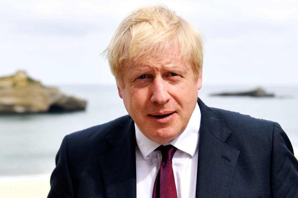 El primer ministro del Reino Unido, Boris Johnson