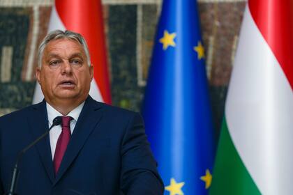 El primer ministro húngaro Viktor Orban (AP Foto/Darko Vojinovic, File)