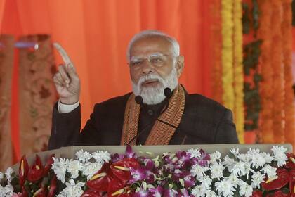 El primer ministro indio Narendra Modi