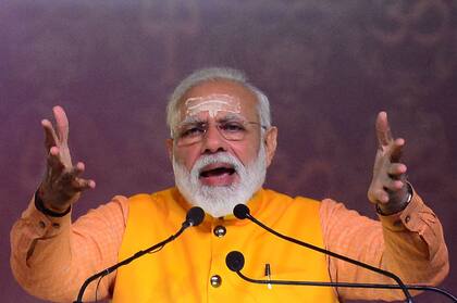 El primer ministro indio, Narendra Modi