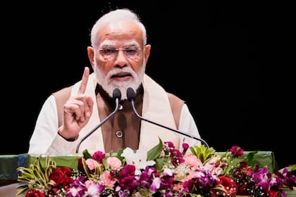 El primer ministro indio Narendra Modi (Archivo)