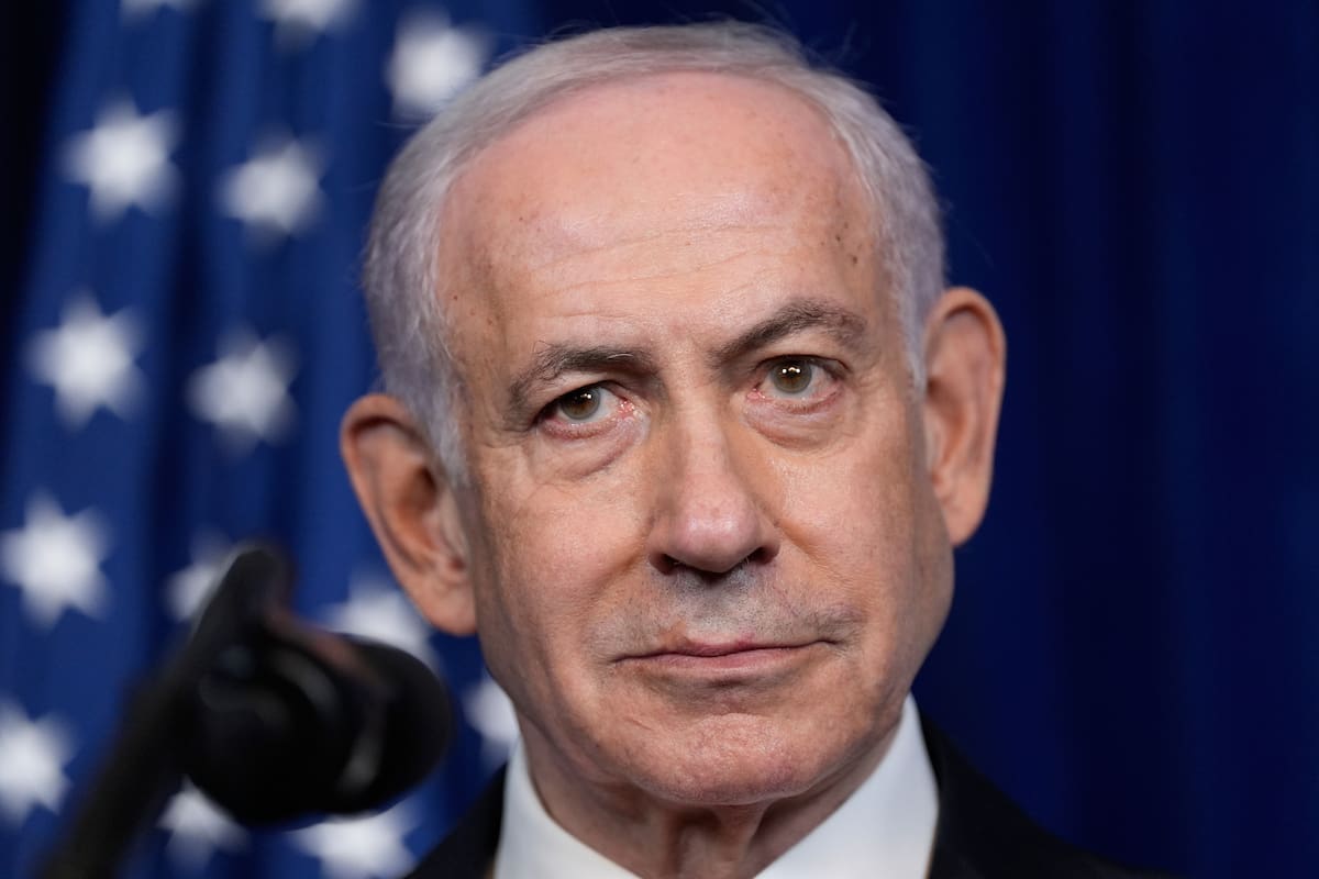 El primer ministro israelí Benjamin Netanyahu