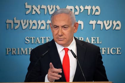 El primer ministro israelí, Benjamin Netanyahu