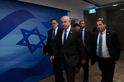 El primer ministro israelí Benjamin Netanyahu en Jerusalén el 12 de marzo de 2023. (Foto AP /Maya Alleruzzo)