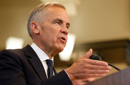 El primer ministro Mark Carney