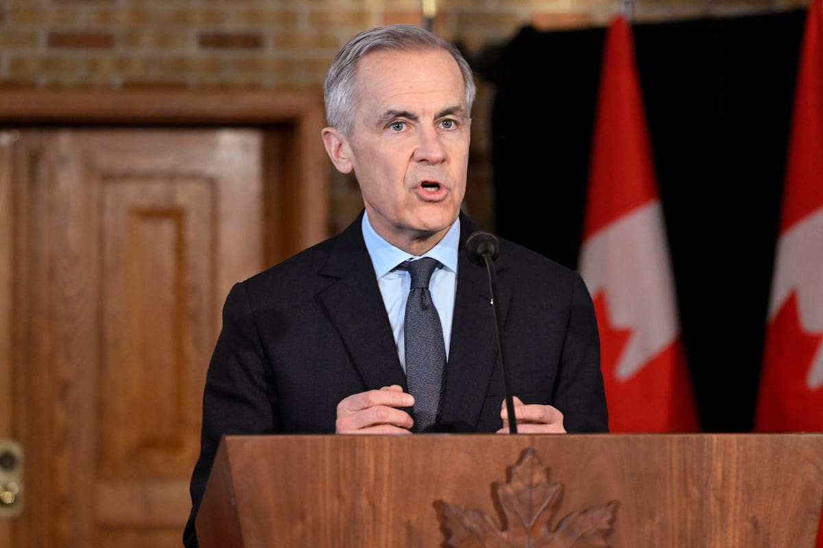 El primer ministro Mark Carney