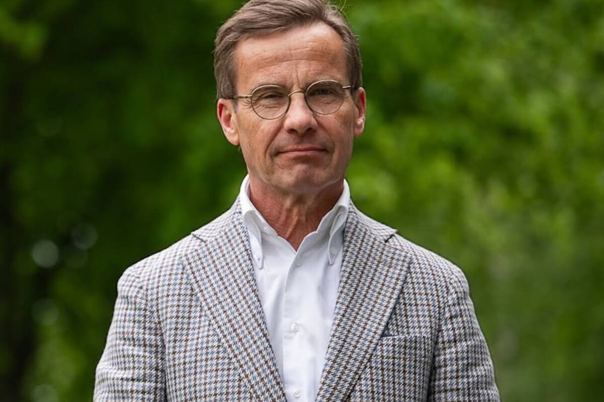 El primer ministro sueco Ulf Kristersson