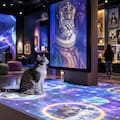 Abren el primer Museo del Gato en el mundo con una sala que invita a viajar en el tiempo