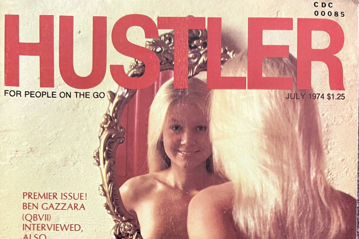El primer número de la revista Hustler salió en julio de 1974 y la marca se convirtió en un verdadero imperio de la pornografía