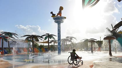 El primer parque acuático apto para discapacitados