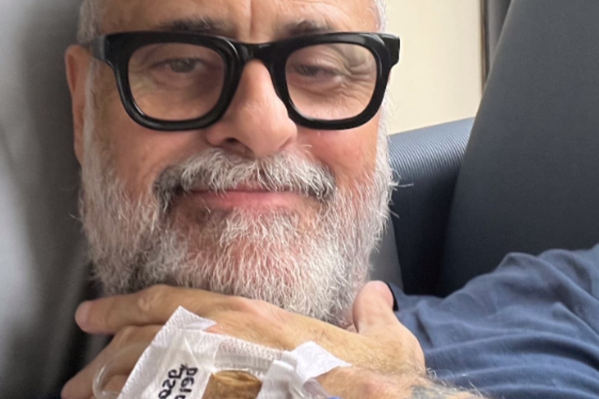 El primer posteo de Rial tras ser internado por un paro cardíaco en Colombia