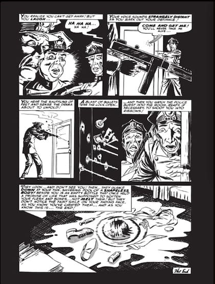 El primer trabajo público de Steve Ditko fue para una historieta llamada "Stretching Things"