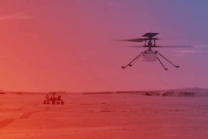 El primer vuelo del dron Ingenuity en Marte se logró este lunes, después de una semana de demoras