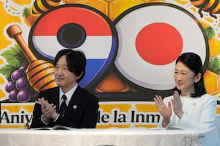 Príncipes herederos de Japón visitan colonia de comprovincianos en Paraguay