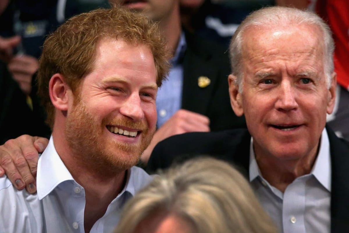 El príncipe británico y el presidente electo de Estados Unidos estuvieron juntos en los Juegos Invictus