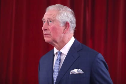 El príncipe de Gales, durante un acto en Londres